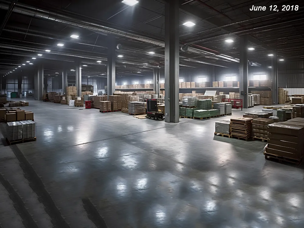 Large-scale warehousing