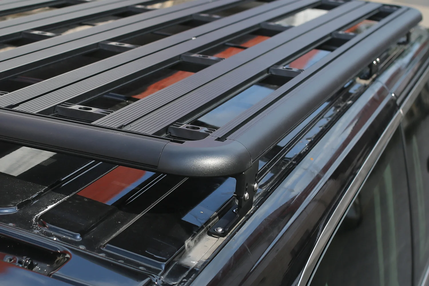 Installation of the bracket with reserved screw holes or customized holes