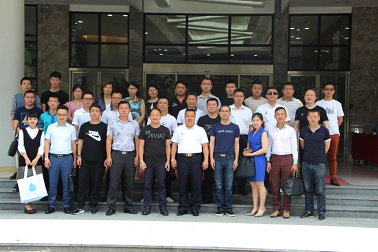 Factory workers of auto accessories