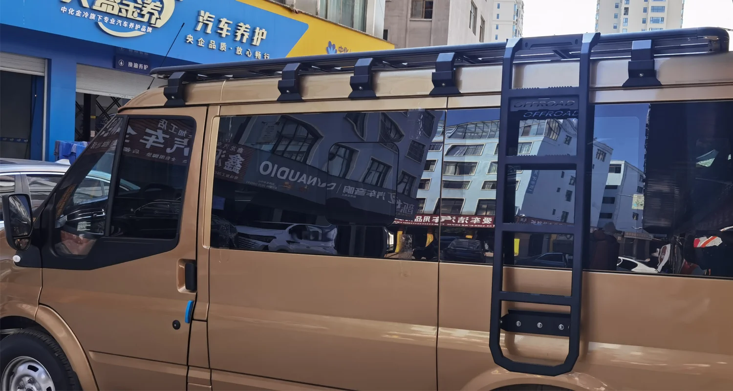 Long side ladder for Business vehicle