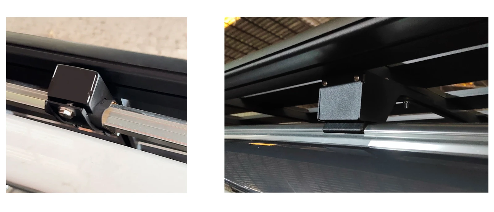 For Urban SUV vehicle，the original car's longitudinal rod is different, and the roof rack platform installation method is also different