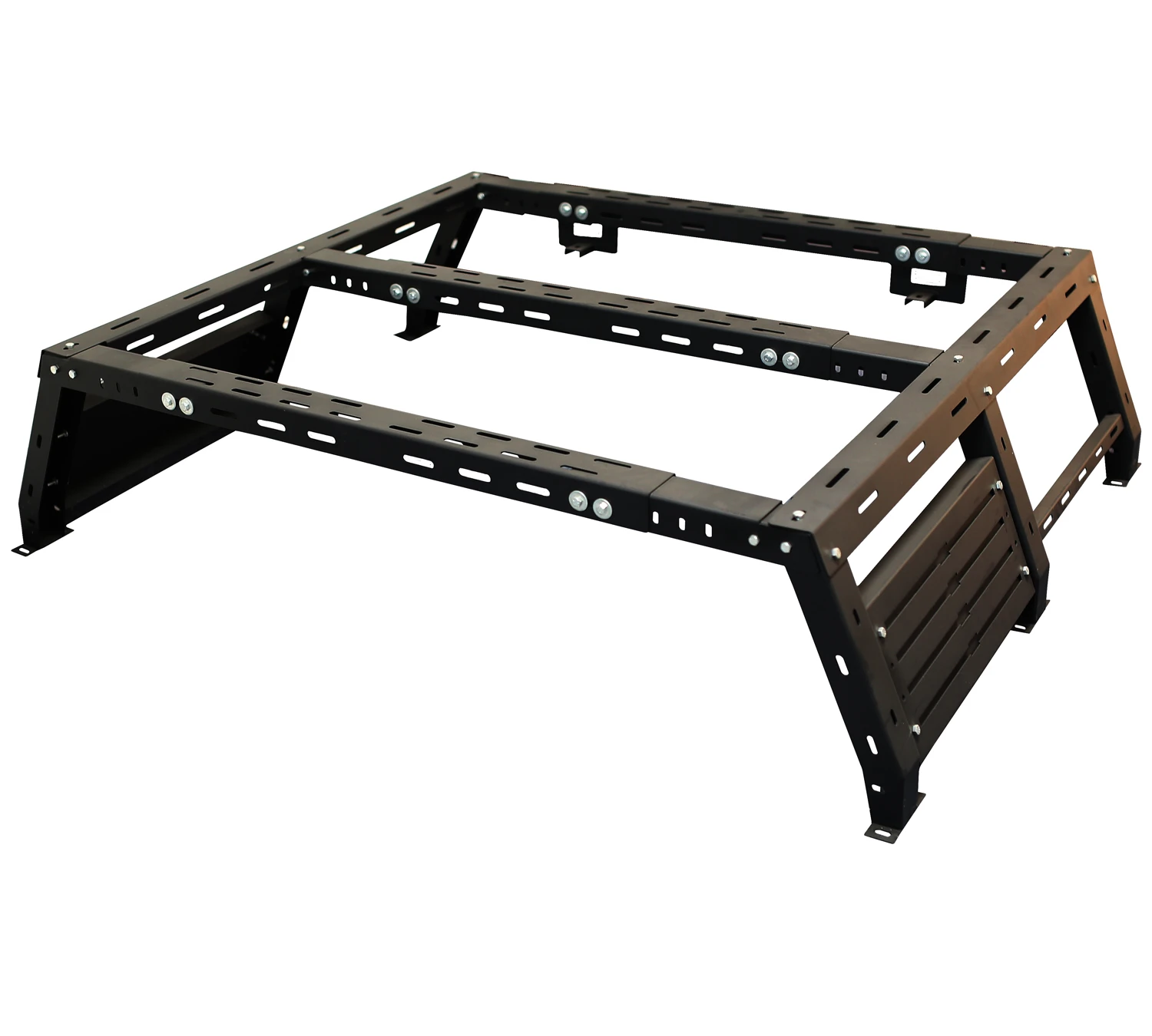 Pickup truck bed rack-mid size