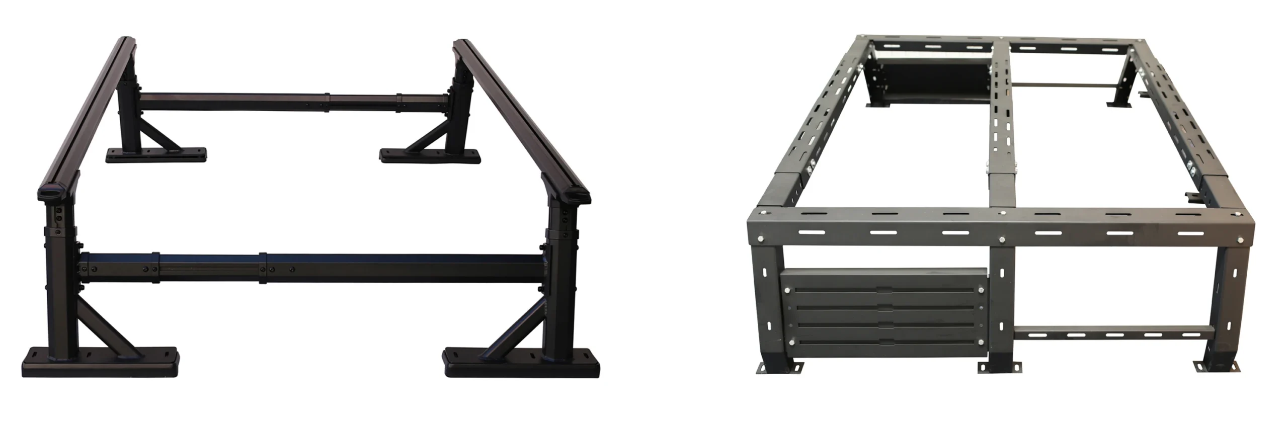 Pickup truck bed rack selection