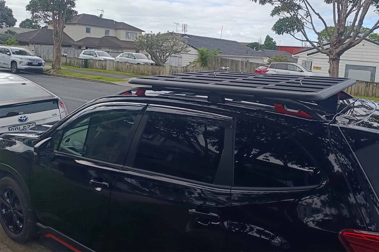 Subaru Forester side display