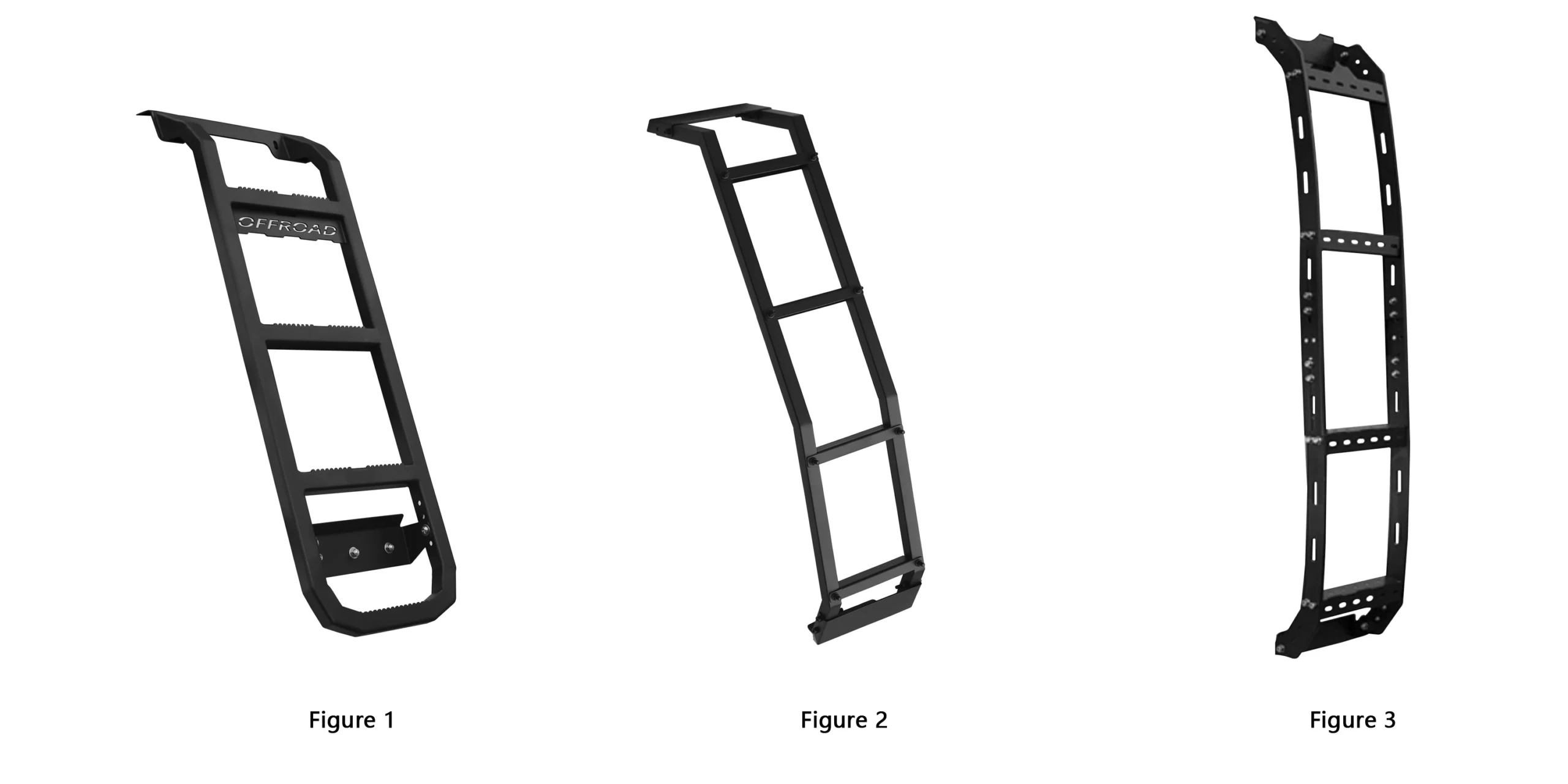 Multiple ladders for different vehicle types