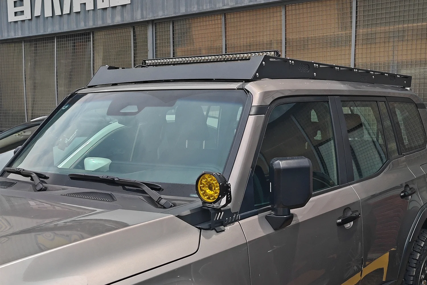 Toyota Prado LC250 steel roof rack