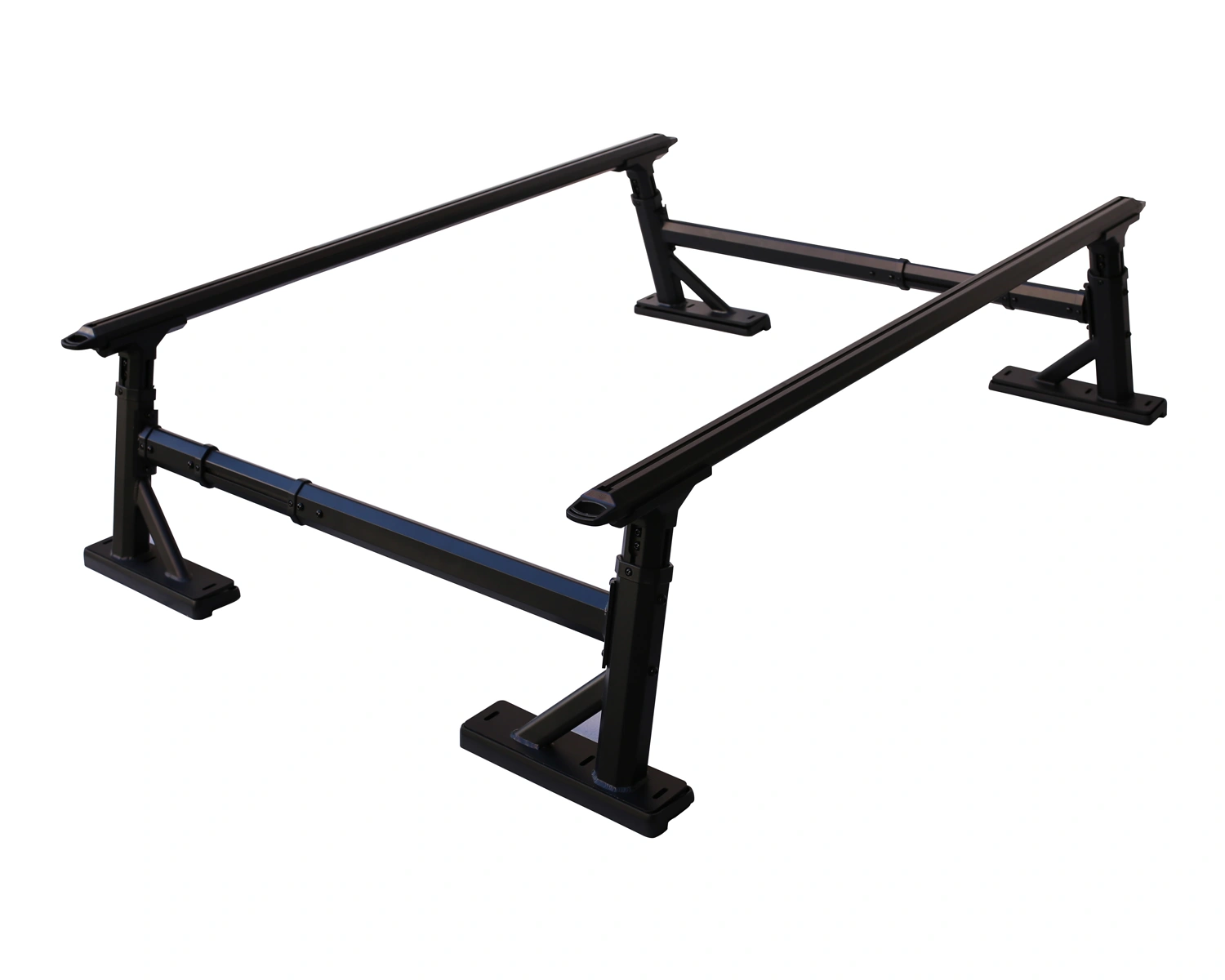Pickup truck bed rack