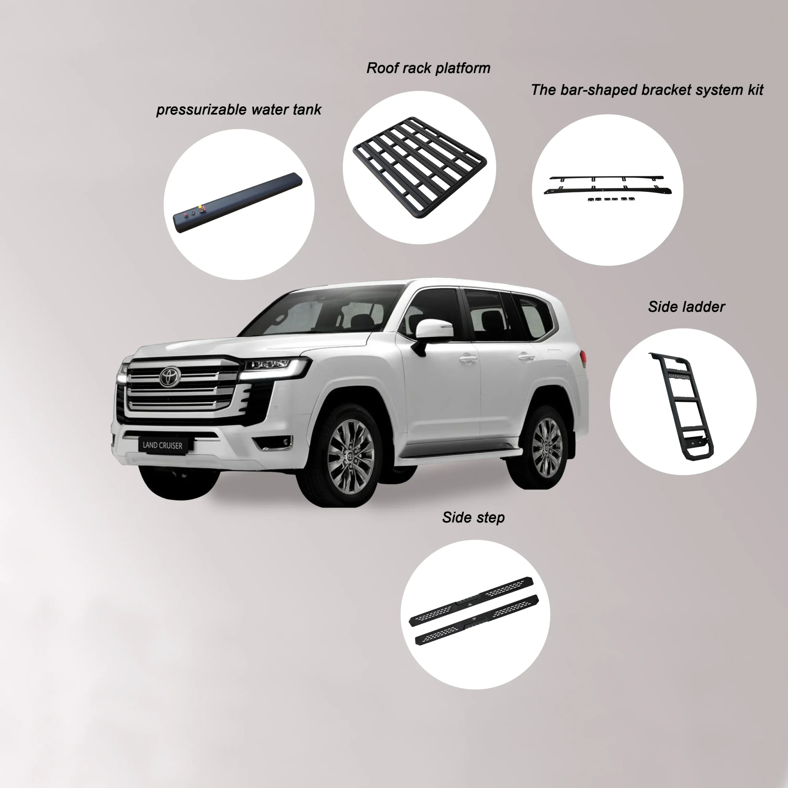 Land Cruiser modification solution