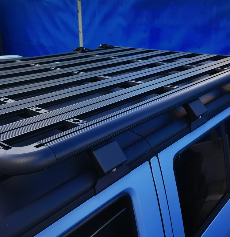 The installation method of the rain gutter bracket for the Jeep Wrangler